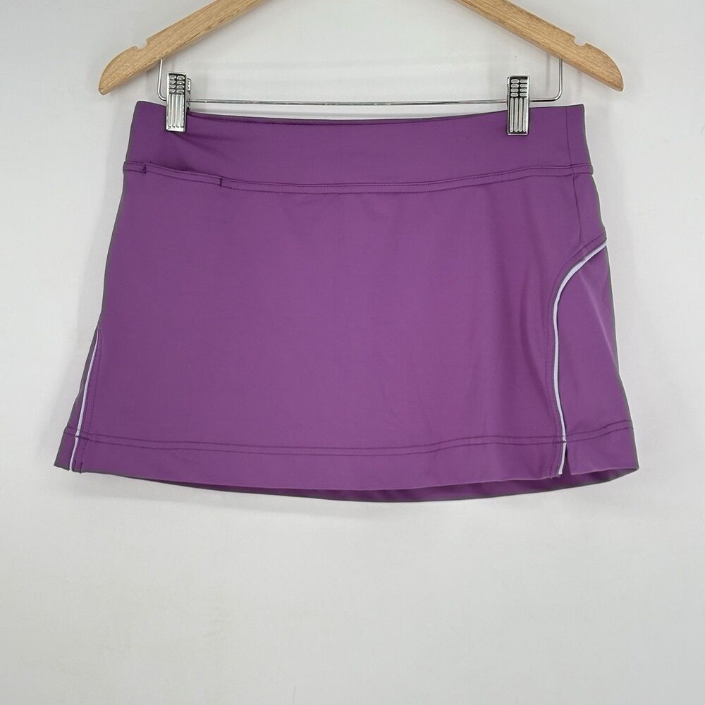 CHAMPION ATHLETIC WOMENS SKIRT SKORT WITH BUILT SHORTS SIZE SMALL PURPLE